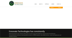 Desktop Screenshot of ennovate-tech.com